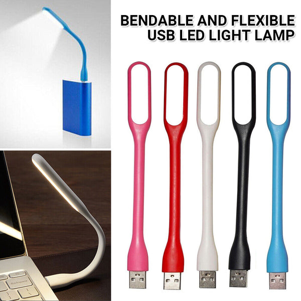 5 Pack Bendable and Flexible USB LED Light Lamp Keyboard Laptop Camping lights