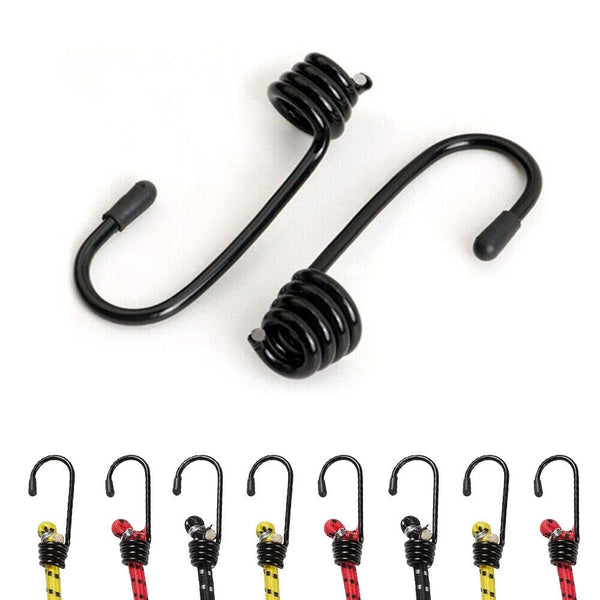 1-24Pcs Hooks for Tensioner 7mm Marine Shock Cord Bungee Elastic Rope Hook