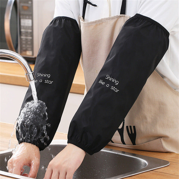 1/2x Oversleeves Arm Sleeves Covers Protector Waterproof Oilproof Cleaning Tool