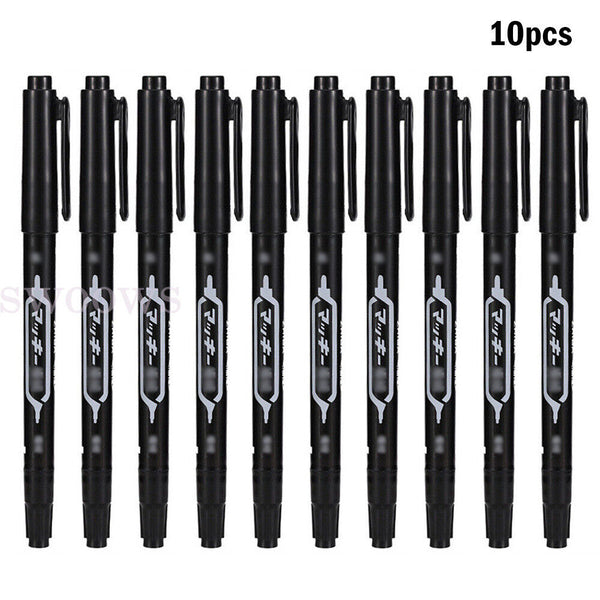 10x AU Tattoo Tool Surgical Marker Marking Pen Dual-Tip Skin Scribe Piercing