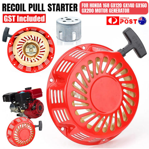 AU PULL START CORD ASSEMBLY STARTER RECOIL For HONDA GX140 GX160 GX200 Generator