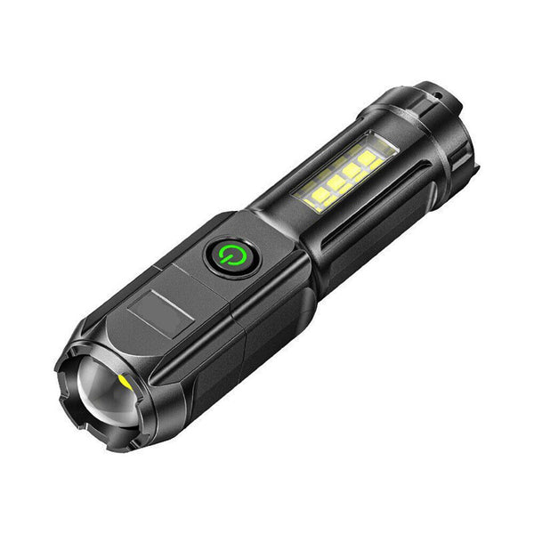 NEW USB Rechargeable LED Tactical Flashlight Super Bright Torch Zoomable