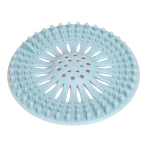 Silicone Drain Cover Sink Catcher Hair Stopper Plug Bathroom Floor Shower Cover