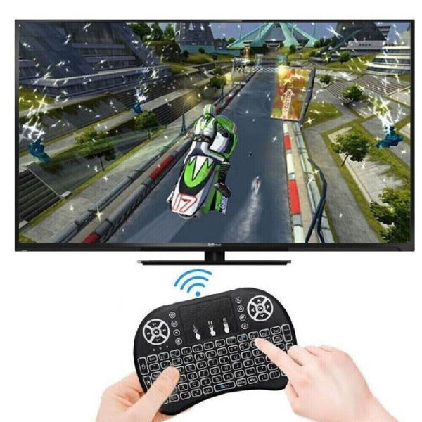 Mini Wireless Remote Keyboard for Smart TV Android Box i8 2.4GHz with Touchpad