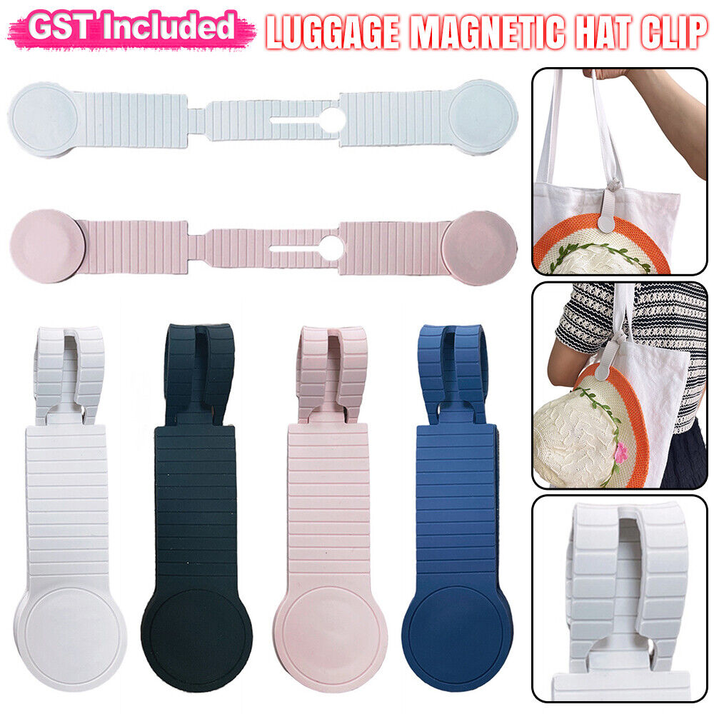 UP4x Travel Accessories Hat Bag Clips Hat Holder For Luggage Magnetic Hat Clip