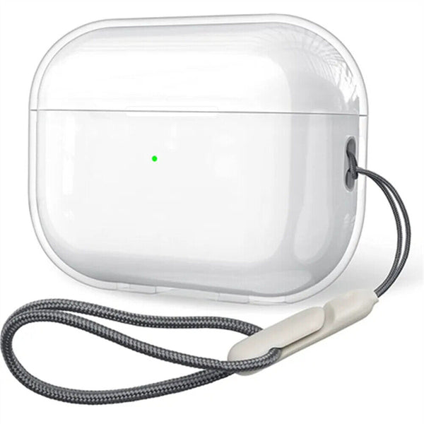 Clear Case Cover Soft Waterproof Holder Strap Lanyard For Airpods Pro 2 2022 3rd