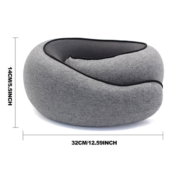 Neck Pillow for Travel Memory Foam Comfortable & Breathable Soft U Shaped Pillow