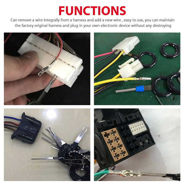 UP 73x Car Terminal Removal Tool Kit Wire Connector Extractor Puller Release Pin