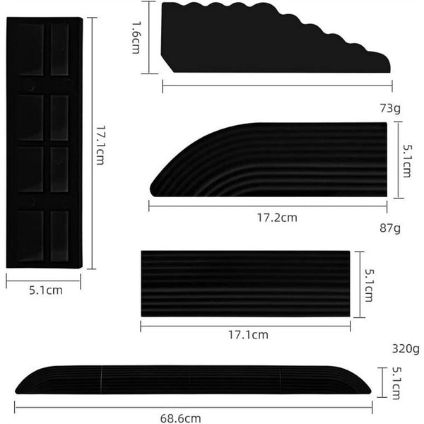 Threshold Bars Step Ramp For Robot Vacuum Cleaner Climbing Step Slope Strip