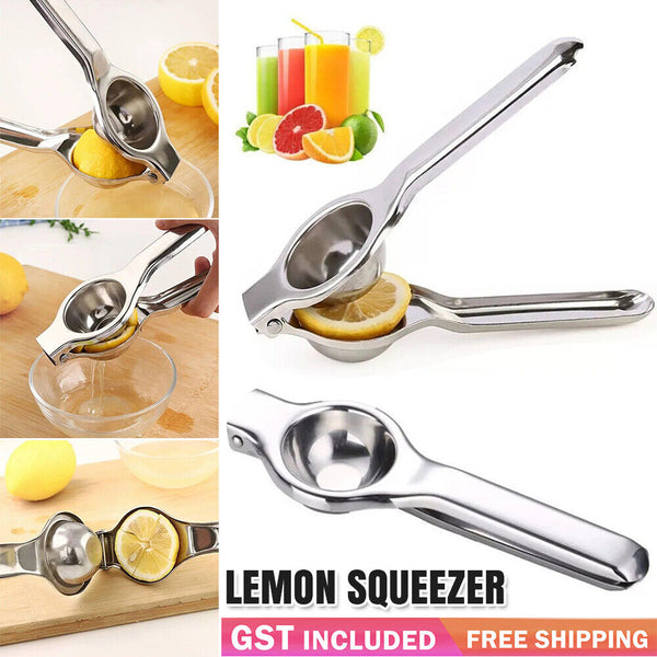 Kitchen Stainless Steel Lemon Orange Lime Squeezer Juicer Manual Hand Press Tool