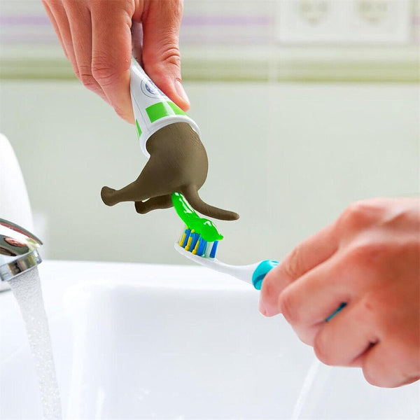 Pooping Dog Butt Toothpaste Topper Squeezer Toothpaste Cap Cover Top Topper AU