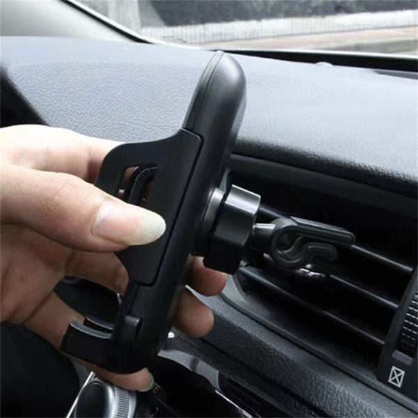 Phone Windscreen Holder for Car Phone Mount Holder Auto-Clamping Air Vent Car AU