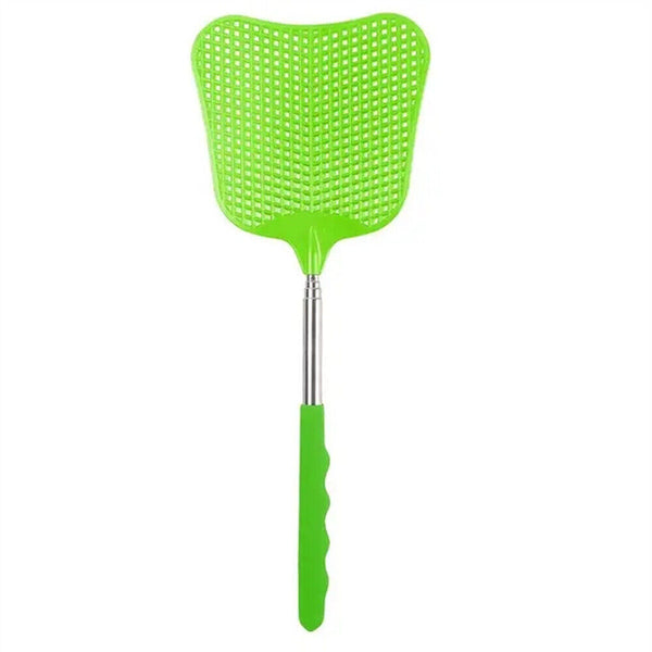 UPTO 4pcs Fly Swatter Extendable Handle Telescopic Insect Mosquito up to 65cm