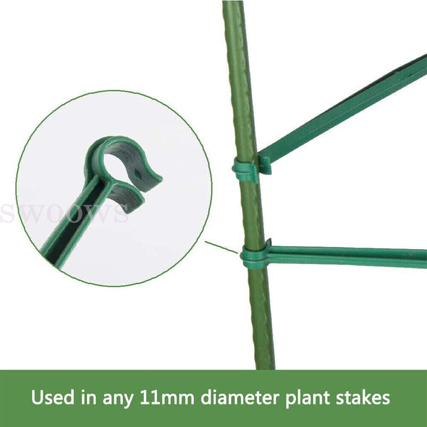 12/120 Stake Arms for Garden Tomato Cage Plant Growth Aid Plant Stem Support Kit