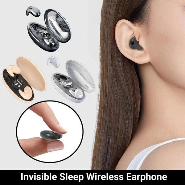 Invisible Sleep Wireless Earphone Tws Bluetooth 5.3 Headphones Hidden Earbuds