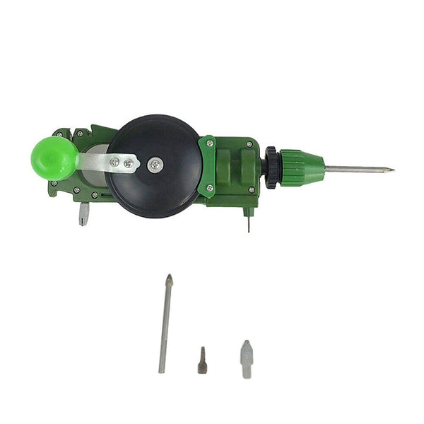 Powerful Manual Drill DIY Woodworking Hand Drill DIY Tool Teaching Supplies