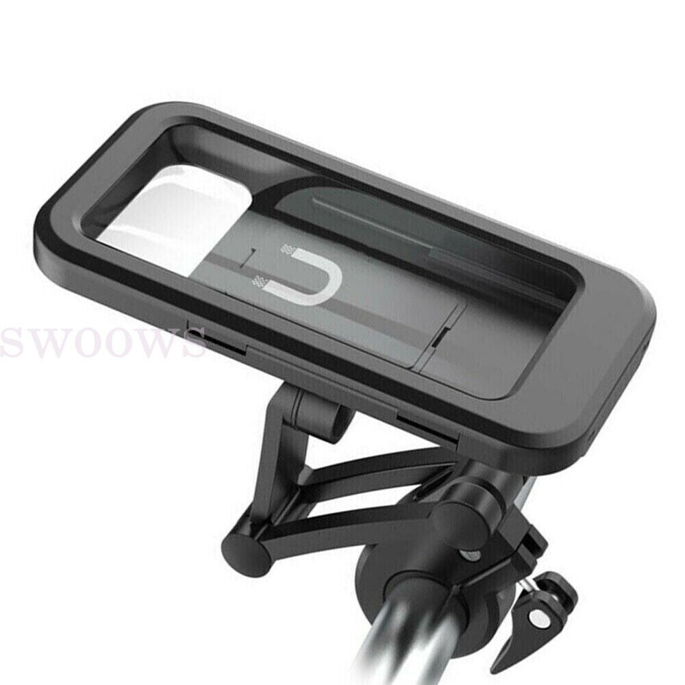 Waterproof Bicycle Bike Motorcycle Handlebar Mount Holder Case For Mobile Phone