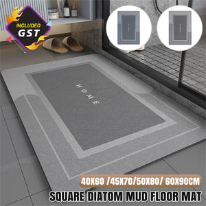 Super Absorbent Floor Mat Soft Quick-Drying Non-Slip Diatom Mud Bath Floor Mat +