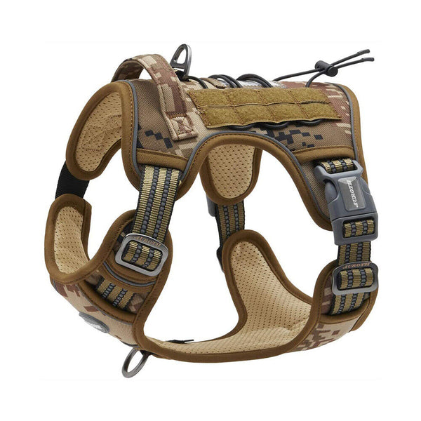 Dog Harness Tactical No Pull Adjustable Pet Military Working Training Vest S-XL