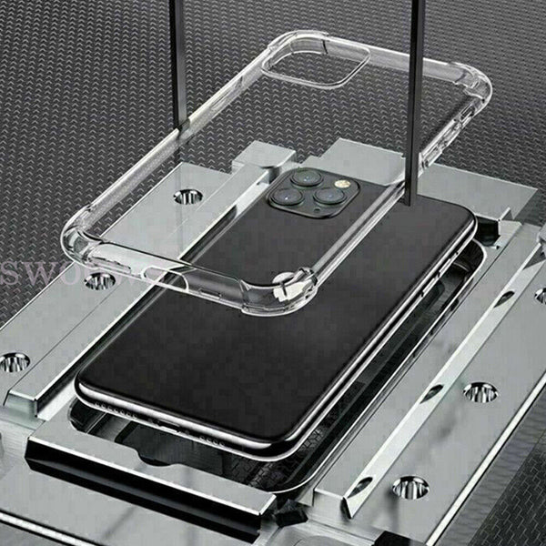 Clear Shockproof Bumper Back Case Cover For iPhone 14 Pro 13 Pro Max