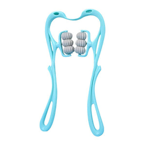 Shoulder Massager Fatigue Relieve Hand 6-Roller Neck