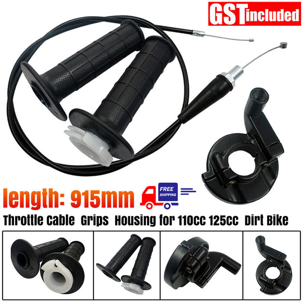 Throttle Cable Grips 905mm Housing for 110cc 125cc PIT PRO ATV Quad Dirt Bike AU