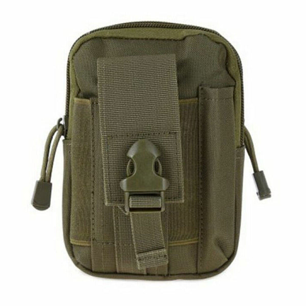 Tactical Molle Pouch Belt Waist Pack Bag Military Waist Fanny Phone Pocket Hike