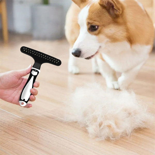 Dog Pet Cat Grooming Comb Brush Long Hairs Undercoat Rake Deshedding Long Short