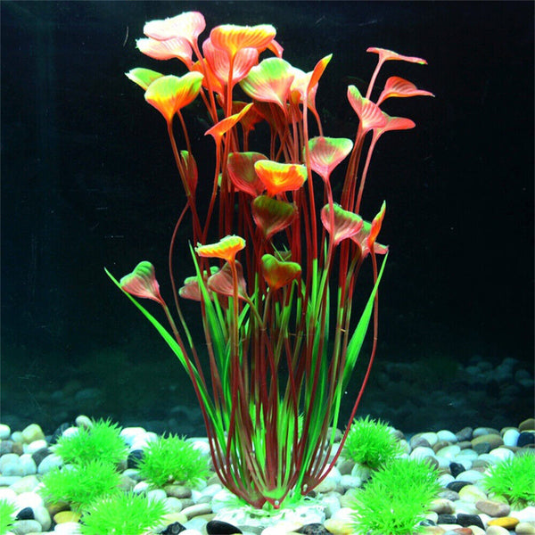 Artificial Fake Aquarium Plants Decoration Fish Tank Water Plant Grass Ornament