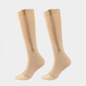 Compression Socks Knee High Support Stockings Open Toe 18-21mmHg Soft Unisex AU