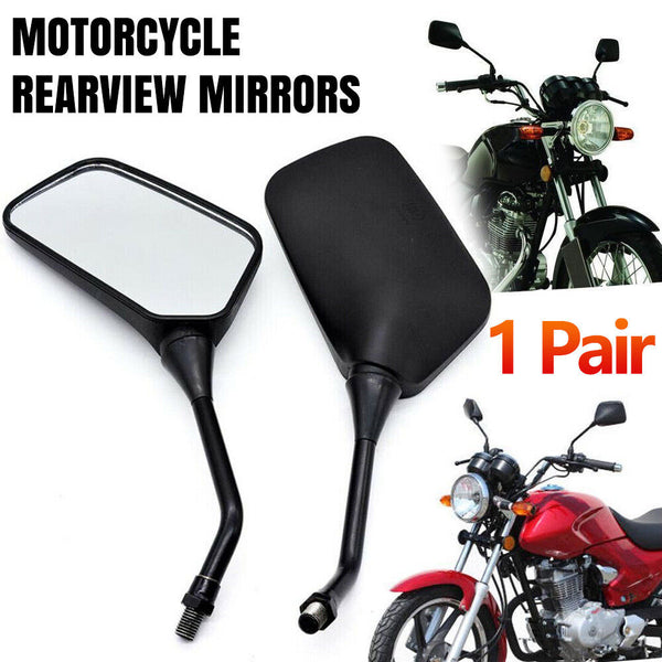 Motorcycle Rearview View Mirrors For Honda Suzuki KAWASAKI Motorbike Accessory