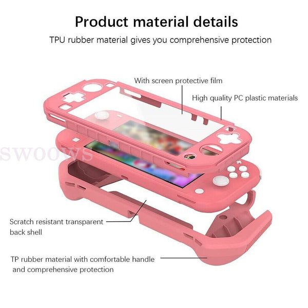 Shockproof Case Protective Full Cover For Nintendo Switch Lite Game Console