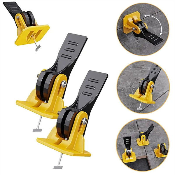 Up 50X Tile Leveling System Clips Levelling Spacer Tiling Tool Floor Wall Wrench