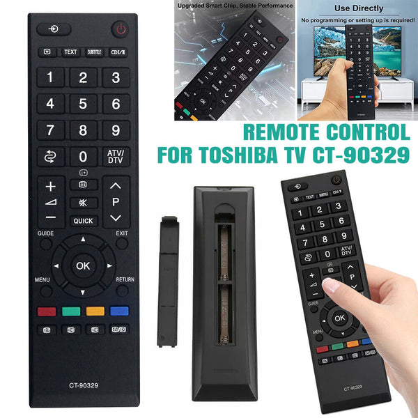 Replacement Remote Control For Toshiba TV CT90329 32CV700A 40RV700 26AV600A