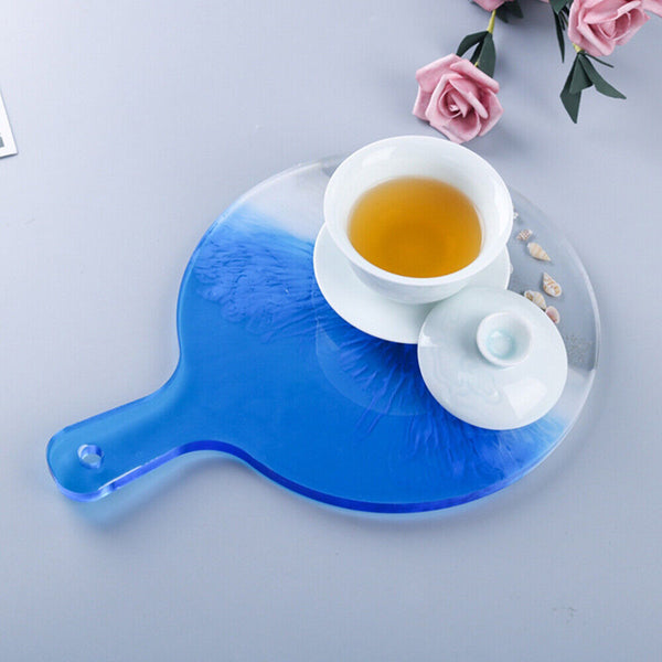 Personalized Coaster Cup Mat Mold Silicone Mould Tool Craft Epoxy Resin Casting