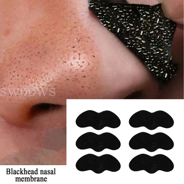 Up 100x Blackhead Remover Strips Face Clean Deep Pore Peel Off Sticker Acne Mask