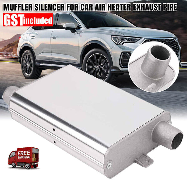 Upgraded 24mm Muffler Silencer For Car Parking Diesel Air Heater Exhaust Pipe