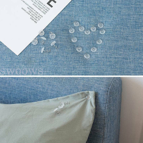 Up 200pc Clear Heads Twist Pins Upholstery For Bedskirts Blanket Slipcovers Car