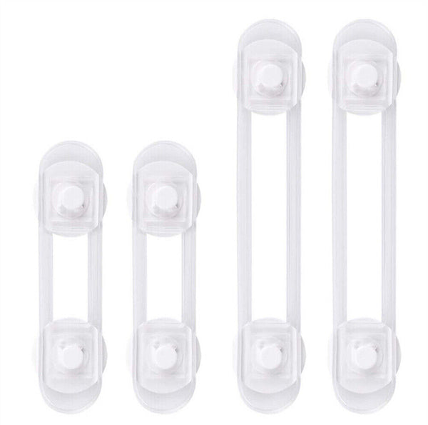 2-8x Baby Kids Safety Home Locks Protecter Door Fridge Drawer Proof Latches Set