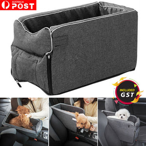 Travel Dog Car Seat Soft Pet Carrier Booster Auto Puppy Rest Console Pet Supply