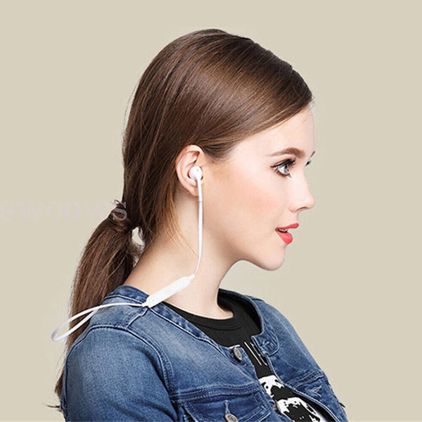 Sweatproof Wireless Bluetooth Earphones Headphones Sport Gym For iPhone iPad