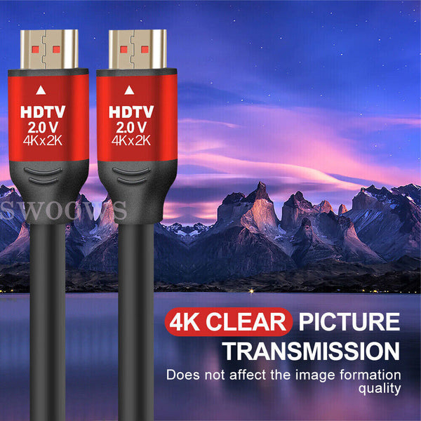 HDMI Cable 2.0V Ultra HD 4K 2160p 1080p 3D High Speed Ethernet HEC ARC 1.5M-10M