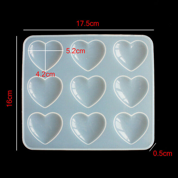 NEW Silicone Resin Moulds Mold Jewelry Earring Pendant Casting Craft DIY Kit Set