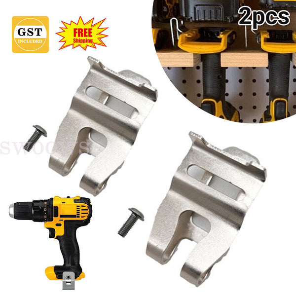 6 Set Belt Clip Hook For DeWalt 18V 20V Drill Driver N268241 Driver Power Tool