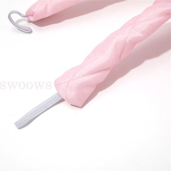 1/2 Heatless Curling Rod Headband Lazy Curler Hair Curls Ribbon Hair Styling DIY