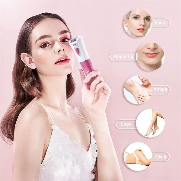 NEW Smooth Glide Epilator for Women Face - Body and Facial Hair Removal A+