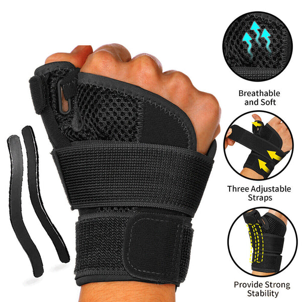 Thumb Support Wrist Arthritis De Quervains Spica Splint Carpal Tunnel Hand Brace