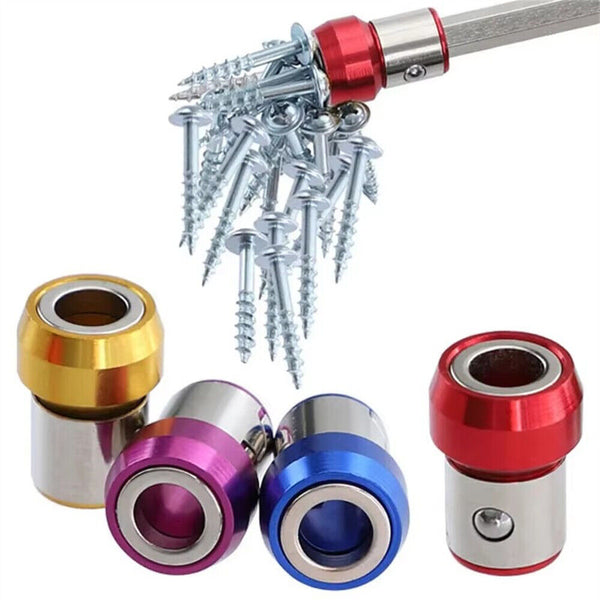 5X Magnetic Ring Screwdriver Electric Hex Bit Head Strong Magnetizer Tool Head