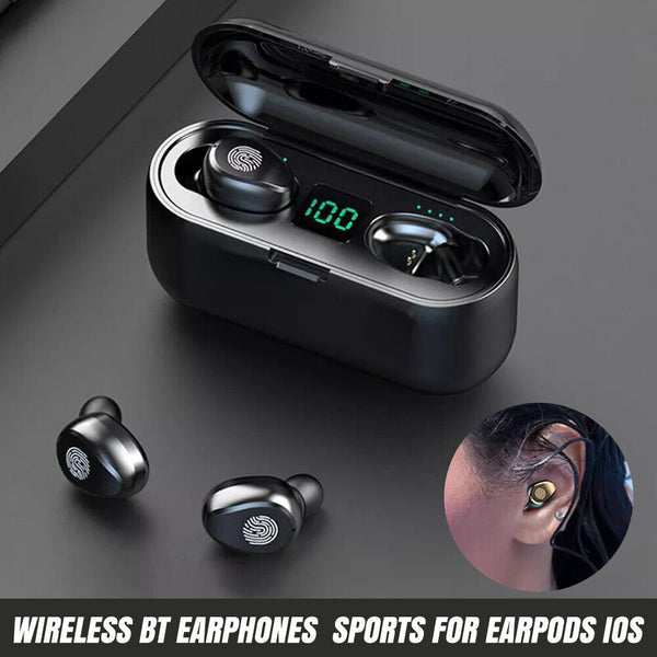 Wireless Bluetooth Earphones Headphones Earbuds Sports for Earpods iOS Android