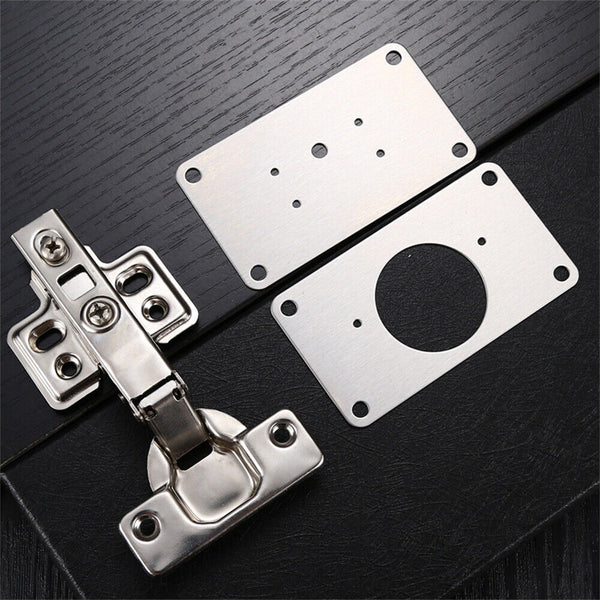 Kitchen Cupboard Door /Hinge Repair Kit Hinge Repair Plate Cabinet Mount-Tool AU